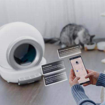 Samoczyszcząca kuweta dla kota Cecotec Pumba 7000 CleanKitty Compact Connected