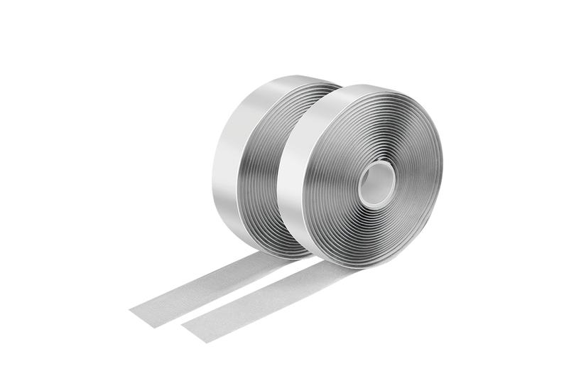 LogiLink KAB0081 kabelsamler Krog og l&oslash;kke kabelbinder Hvid 2 stk