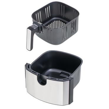 Camry Premium CR 6311 frituregryde Enkelt 5 L Enkeltstående 2500 W Varmluftsteger Sort, Rustfrit stål