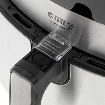 Camry Premium CR 6311 frituregryde Enkelt 5 L Enkeltstående 2500 W Varmluftsteger Sort, Rustfrit stål