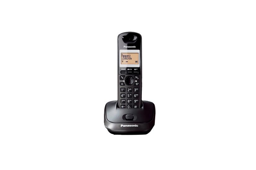 Panasonic KX-TG2511 DECT telefon Nummervisning Sort