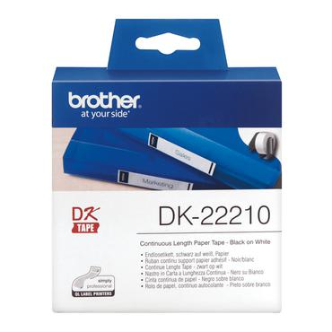 Brother DK-22210 - etiketter - Rulle (2,9 cm x 30,5 m)