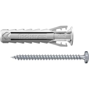 Fischer 567935 skrueanker og v&aelig;gudtag 100 stk Skrue og v&aelig;gstiks&aelig;t