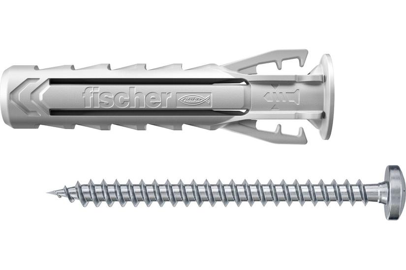 Fischer 567935 skrueanker og v&aelig;gudtag 100 stk Skrue og v&aelig;gstiks&aelig;t