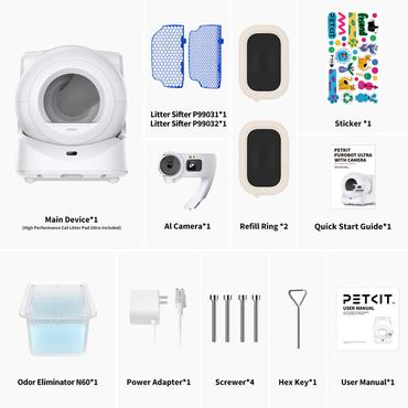 Inteligentna samoczyszczaca kuweta dla kota PetKit Purbot ULTRA
