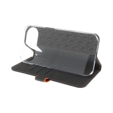 Insmat 650-3364 mobiltelefon etui 16,5 cm (6.5") Flipetui Sort, Orange