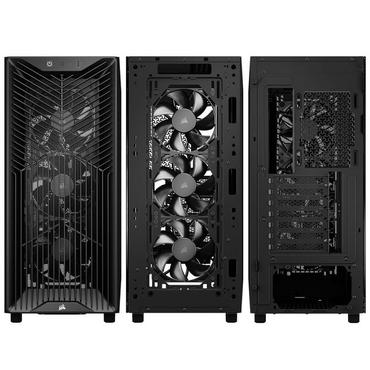 Corsair Chassi - Midi Tower - Mini-ITX, MicroATX, ATX - 16,5 cm - 40 cm - 7