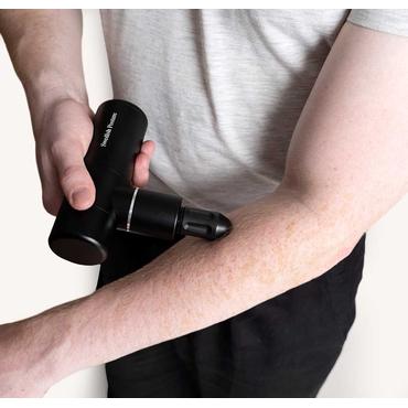 Swedish Posture Massage Gun Mini Recovery massageapparat Universel Sort