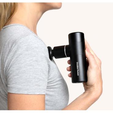 Swedish Posture Massage Gun Mini Recovery massageapparat Universel Sort