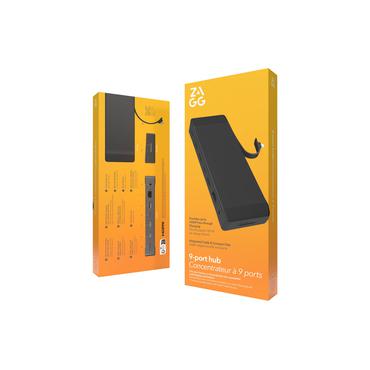 ZAGG - dockingstation - USB-C - 2 x HDMI - 10Mb LAN