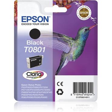 Epson T0801 - svart - original - bl&auml;ckpatron
