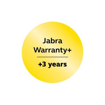 Jabra Warranty+ - ut&ouml;kat serviceavtal - 3 &aring;r