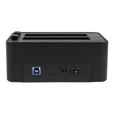 StarTech.com Dual Bay USB 3.0 Duplicator and Eraser Dock for 2.5" & 3.5" SATA SSD HDD