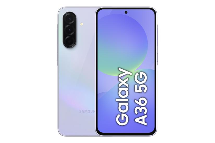 Samsung Galaxy A36 - fantastisk lavendel - 5G smartphone - 256 GB - GSM