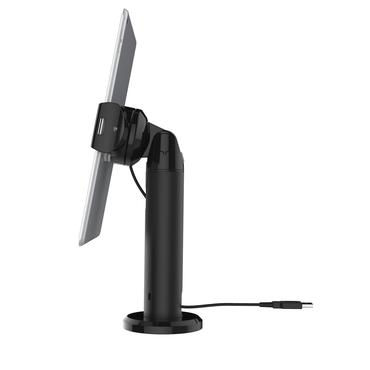 Compulocks Universal Tablet Cling Rise Tilting Kiosk 8" stativ - for tablet - sort