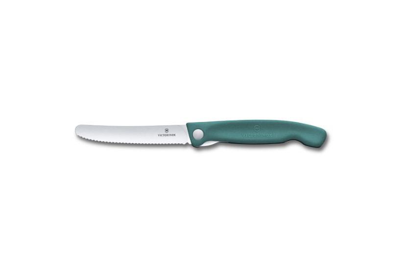 Victorinox Swiss - foldbar urtekniv - 11 cm - grøn