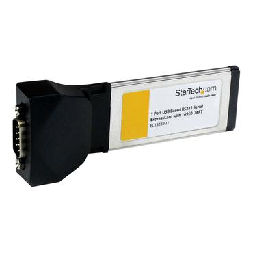 StarTech.com 1 Port ExpressCard to RS232 DB9 Serial Adapter Card w/ 16950