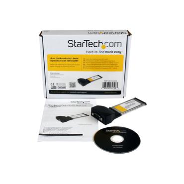 StarTech.com 1 Port ExpressCard to RS232 DB9 Serial Adapter Card w/ 16950
