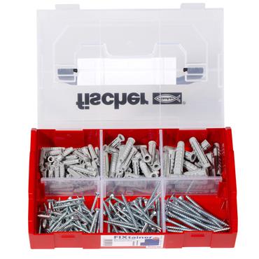 Fischer 532891 skrueanker og vægudtag 105 stk Skrue og vægstiksæt