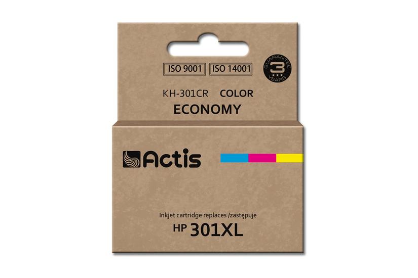 Actis KH-301CR blæk (erstatning HP 301XL CH564EE; Standard; 21 ml; farve)