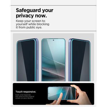 SZKŁO PRYWATYZUJĄCE SPIGEN GLAS.TR &rdquo;EZ FIT&rdquo; HD 2-PACK GALAXY S24 / S25 PRIVACY
