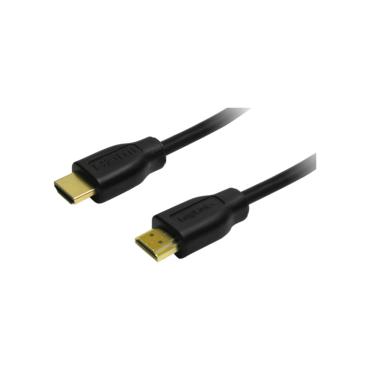 LogiLink CH0076 HDMI-kabel 0,2 m HDMI Type A (Standard) Sort