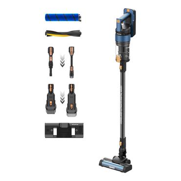 Taurus HVCA7301B 2-i-1 stangstøvsuger Batteri Tør&våd HEPA Poseløs 0,6 L 415 W Sort, Blå