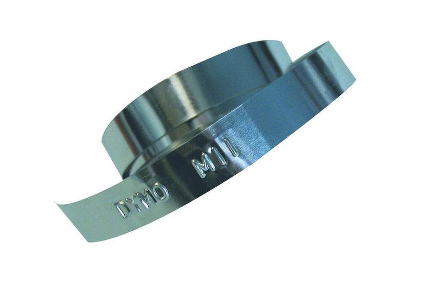 DYMO 12mm Non Adhesive Stainless Steel Tape etiketb&aring;nd