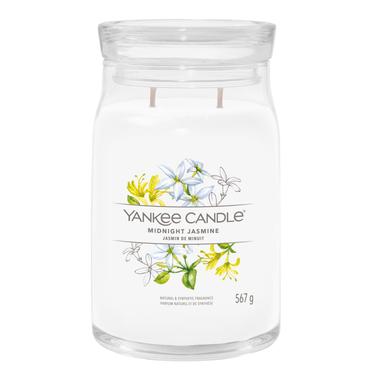 Yankee Candle Midnight Jasmine vokslys Cylinder Jasmin, Neroli Hvid 1 stk
