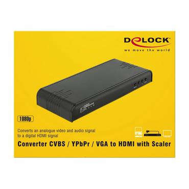DeLOCK multi-format to HDMI-omformer/impulstæller/skifter