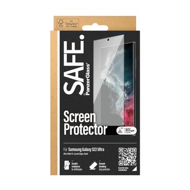 PanzerGlass SAFE - sk&aelig;rmbeskytter for mobiltelefon - kant til kant