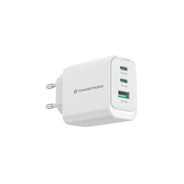 CONCEPTRONIC Ladeger&auml;t 3Port  65W,2xUSB-C,1xUSB-A       wei&szlig;