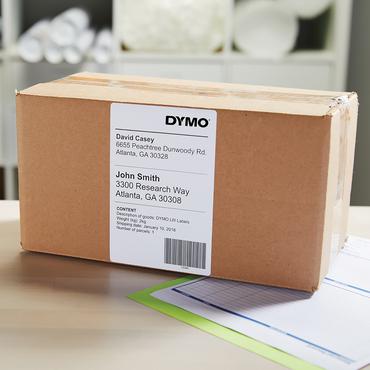 DYMO LabelWriter Extra Large Shipping Labels - shipping etiketter - 220 etikette(r) - 104 x 159 mm