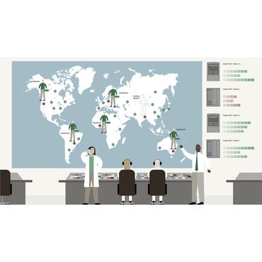 APC On-Site Service Upgrade to Factory Warranty with Monitoring - support opgradering - 3 &aring;r - on-site