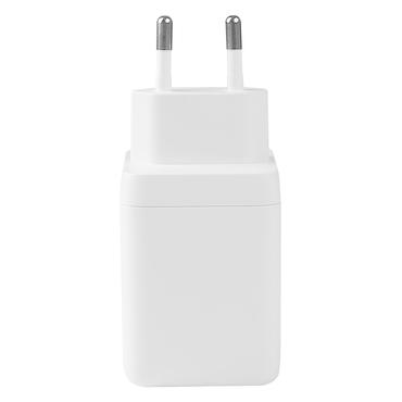 Deltaco USB GaN væglader 100 W, 1x USB-A, 2x USB-C, PPS, samlet output 100 W, hvid