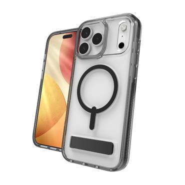 ZAGG Santa Cruz Snap Kickstand mobiltelefon etui 17,5 cm (6.9") Cover Sort, Transparent