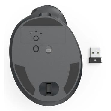 Hama EWM-600L mus Kontor Venstre hånd RF trådløs + Bluetooth Optisk 1800 dpi