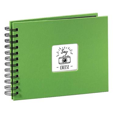Hama Fine Art fotoalbum og arkbeskyttelse Grøn 50 ark 10 x 15 Spiral indbinding