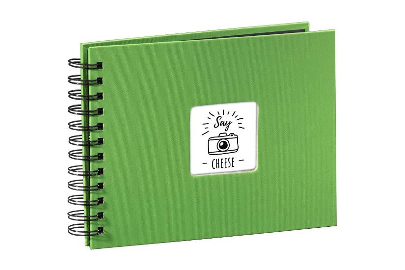 Hama Fine Art fotoalbum og arkbeskyttelse Grøn 50 ark 10 x 15 Spiral indbinding