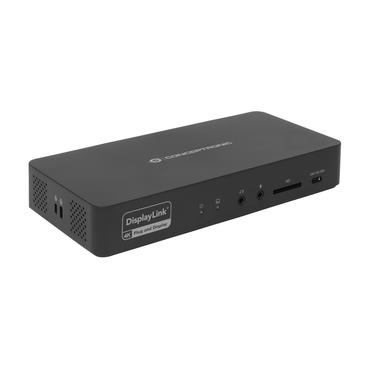 CONCEPTRONIC Dock 17-in-1 USB-C->HDMI,DP 4K/60Hz,GbE,USB-C