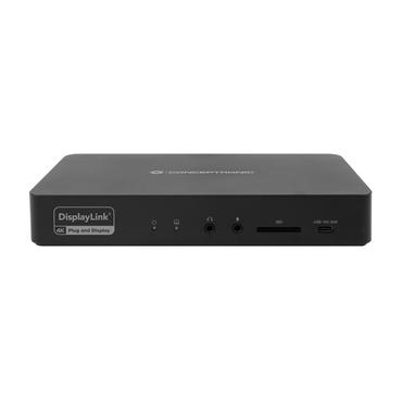 CONCEPTRONIC Dock 17-in-1 USB-C->HDMI,DP 4K/60Hz,GbE,USB-C