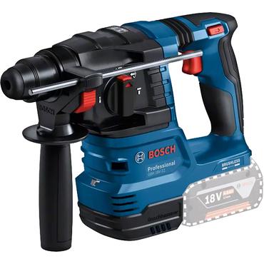 warehouse linden----Akku-Bohrhammer GBH 18V-22 Professional solo, 18Volt (blau/schwarz, ohne Akku und Ladeger&auml;t, in L-BOXX)