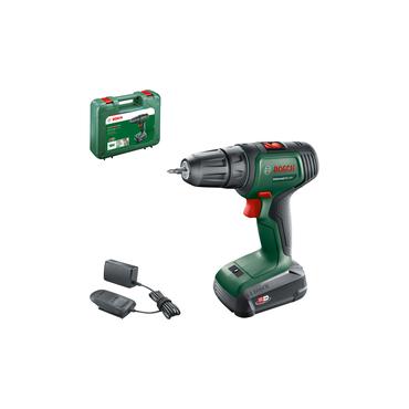 Bosch UniversalDrill 18 - borr/drivrutin - ledningsfri - 2-hastigare inbyggd oplader