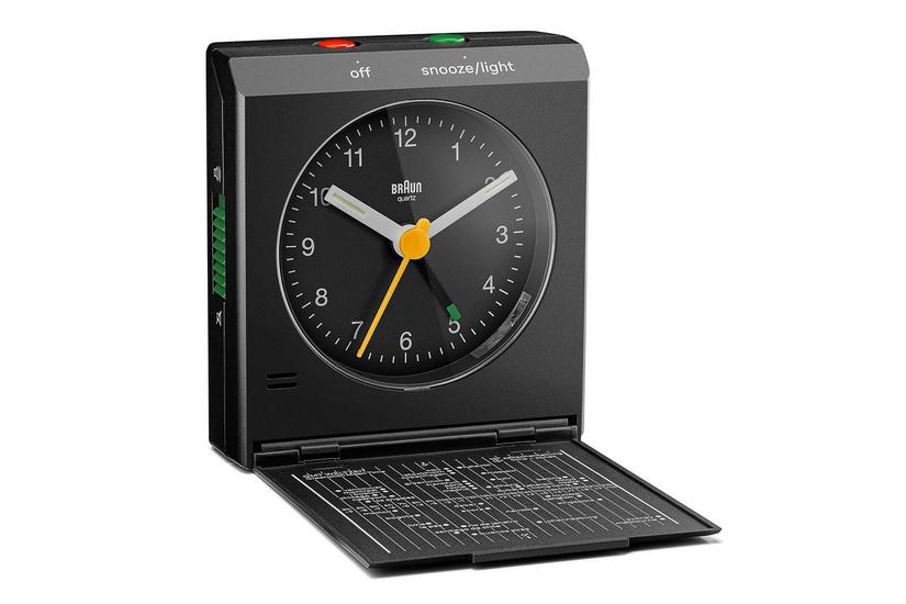 Braun BC 05 B Quarz Klappwecker schwarz