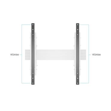 Multibrackets M Pro Series M Push in Pop Out Extender Kit 600 monteringskomponent - f&ouml;r platt panel - svart