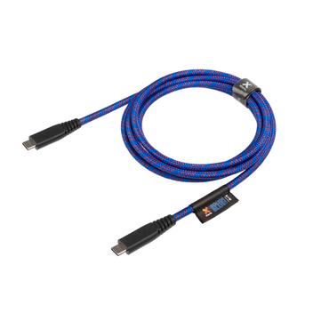 Solid Blue kevlar kabel,
