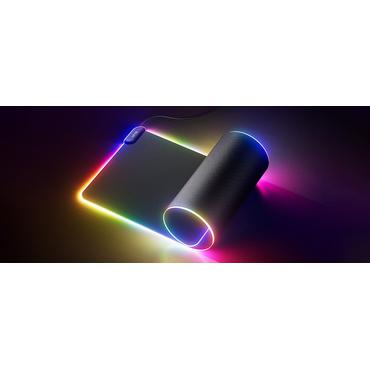 Hyte CNVS Intense Play Mat qRGB Gaming Mauspad - schwarz