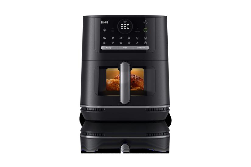 Braun HF5073 Enkelt 6 L Enkeltstående 2000 W Varmluftsteger Sort