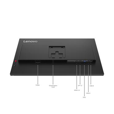 Lenovo ThinkVision T27-40 computersk&aelig;rm 68,6 cm (27") 1920 x 1080 pixel Fuld HD LED Sort