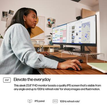 HP 324pf skærm - Kantbelyst LED - 24" - IPS - 5ms - Full HD 1920x1080